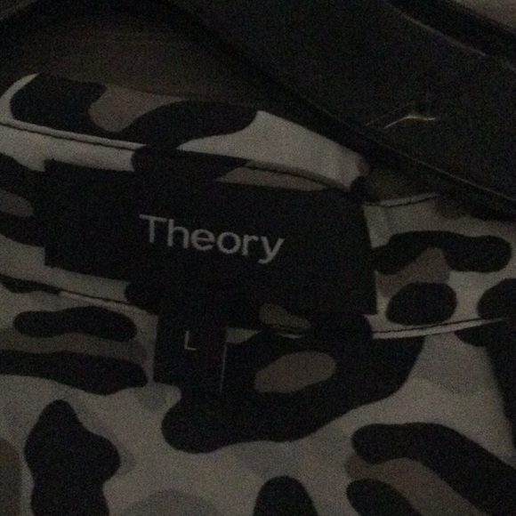 Theory Leopard Print Silk Knee Length Dress - Picture 4 of 4